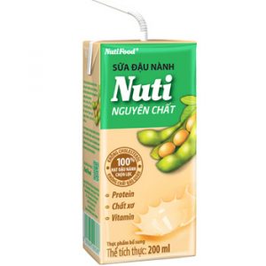 Sữa Nuti nguyên chất hộp 200ml