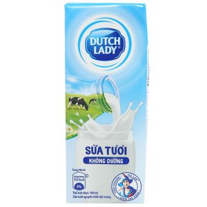 Sữa Dutchlady có đường 180ml