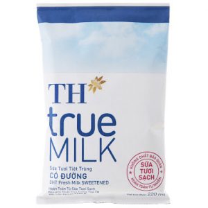 Sữa TH bịch có đường 220ml
