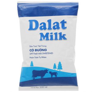 Sữa Dalat Milk có đường 220ml/48