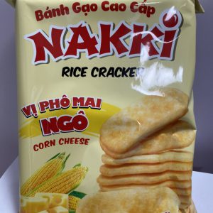 Bánh gạo Nakki ngô 118g
